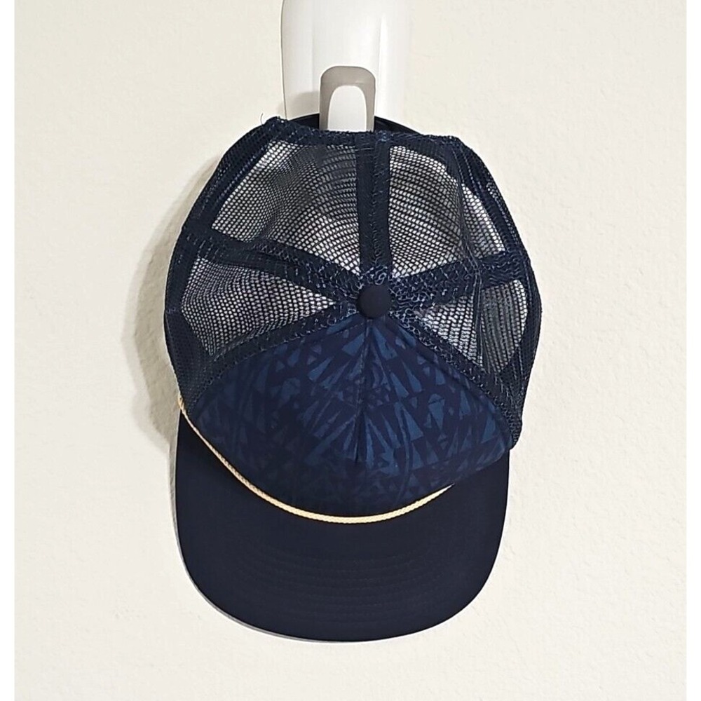 PATAGONIA WAVE WORN INTERSTATE CAP NAVY/YELLOW BLUE